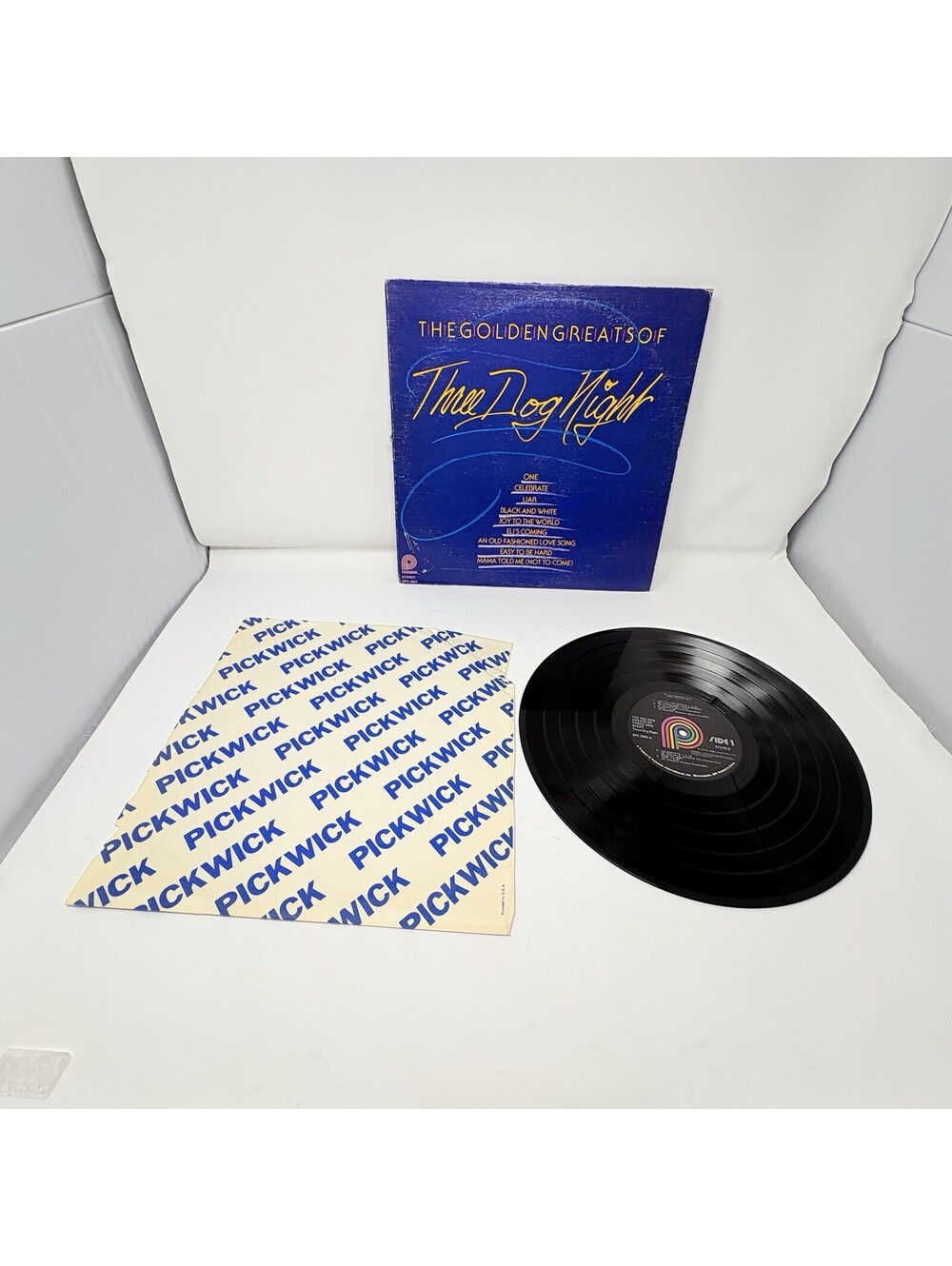 1979 Three Dog Night The Golden Greats Of Three Dog Nights LP Pickwick Records